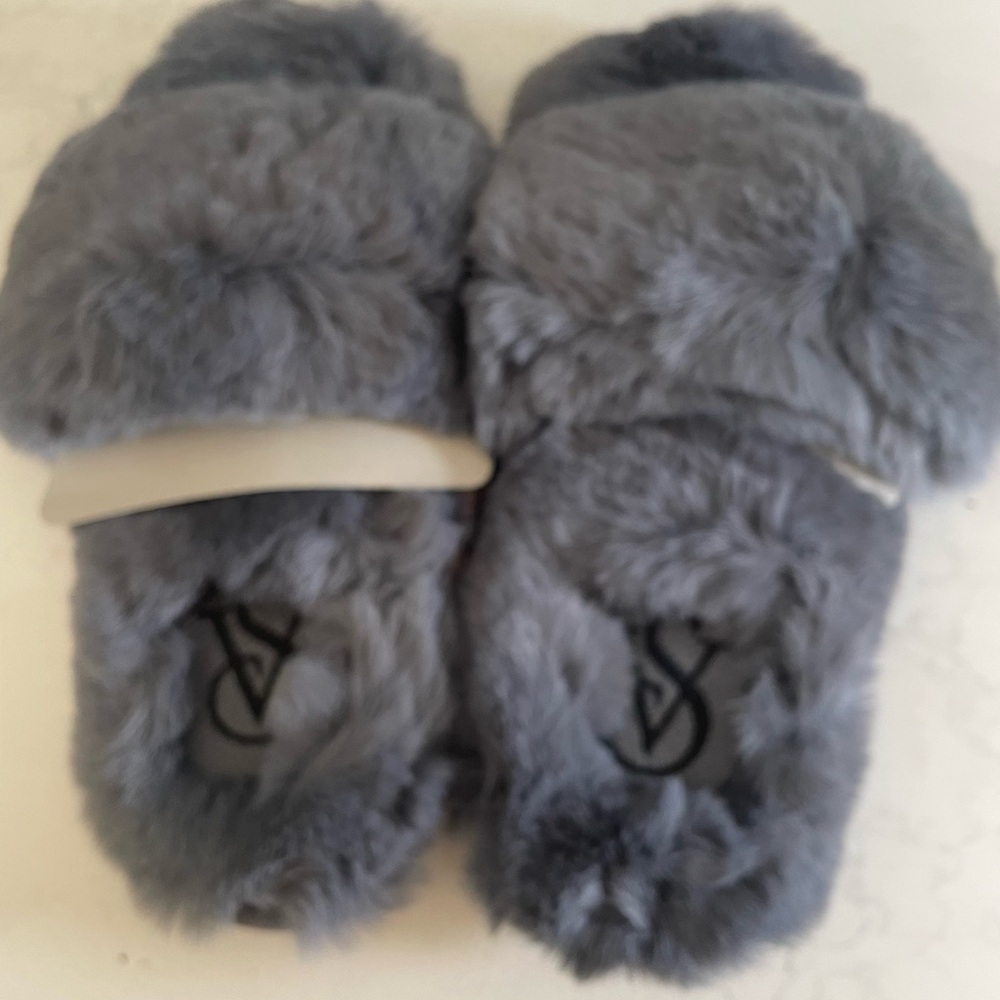 Victoria's Secret Gray Slippers